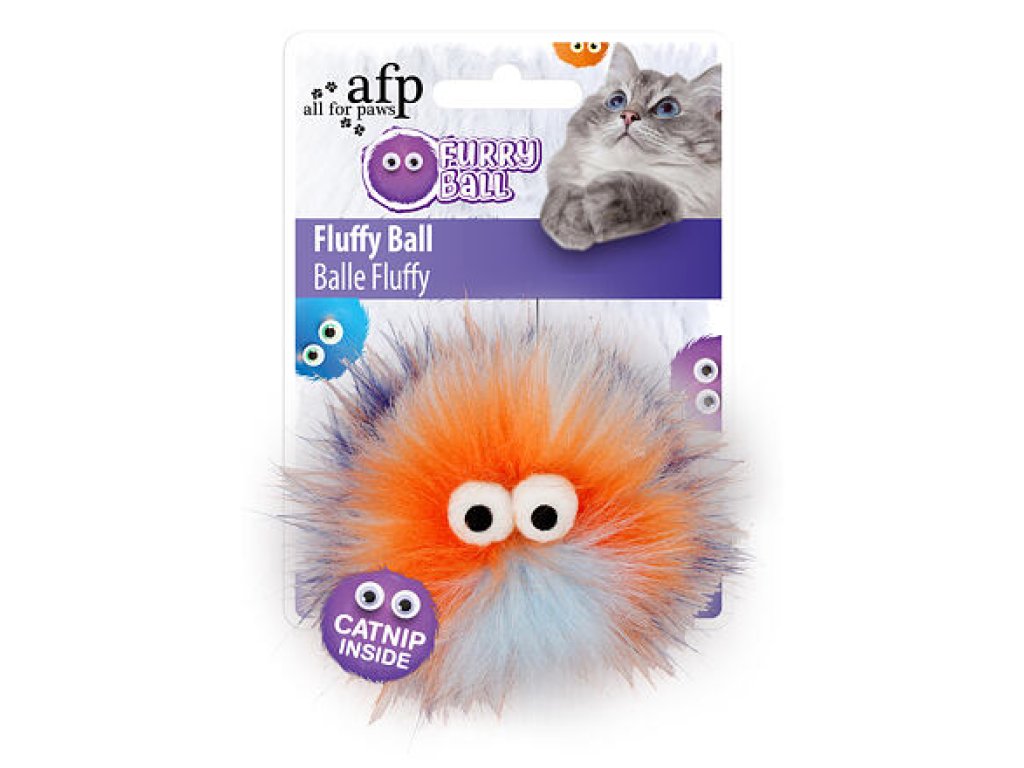 AFP Furry Ball Fluffy – with catnip