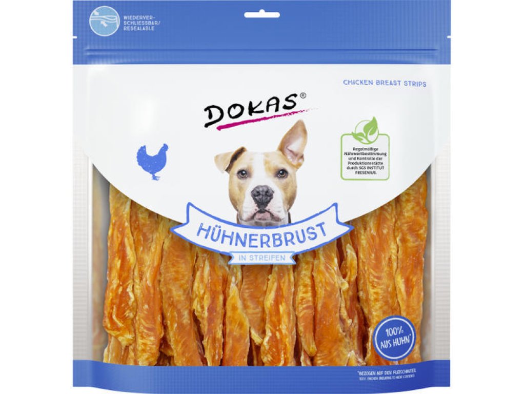 Dokas - Chicken breast strips wide 900 g