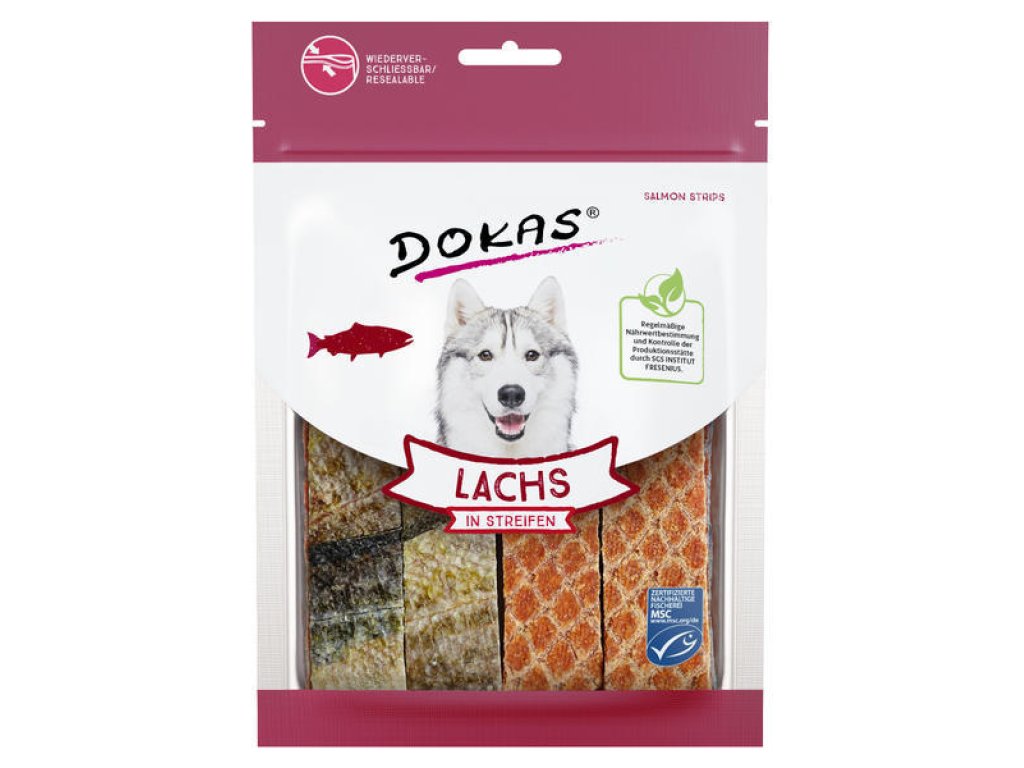 Dokas - Salmon strips 100 g