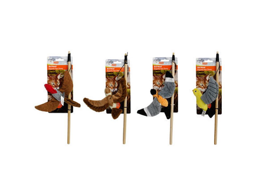 Bird Wand AFP Natural Instincts – with catnip
