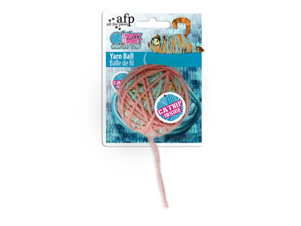 Yarn Ball – with catnip