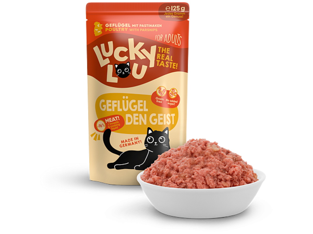 Lucky Lou Lifestage Adult s drůbežím masem 125 g