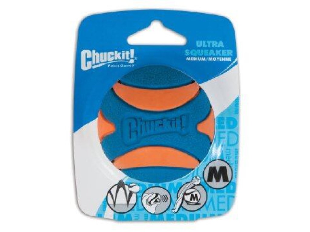 Míček Ultra Squeaker Ball Medium 6,5 cm – pískací