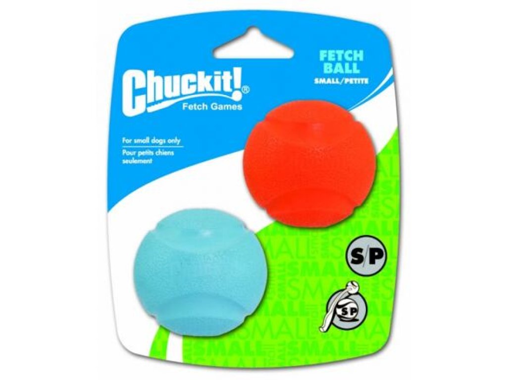 Fetch Small Míčky Fetch Small 5 cm - 2 na kartě - Bracco