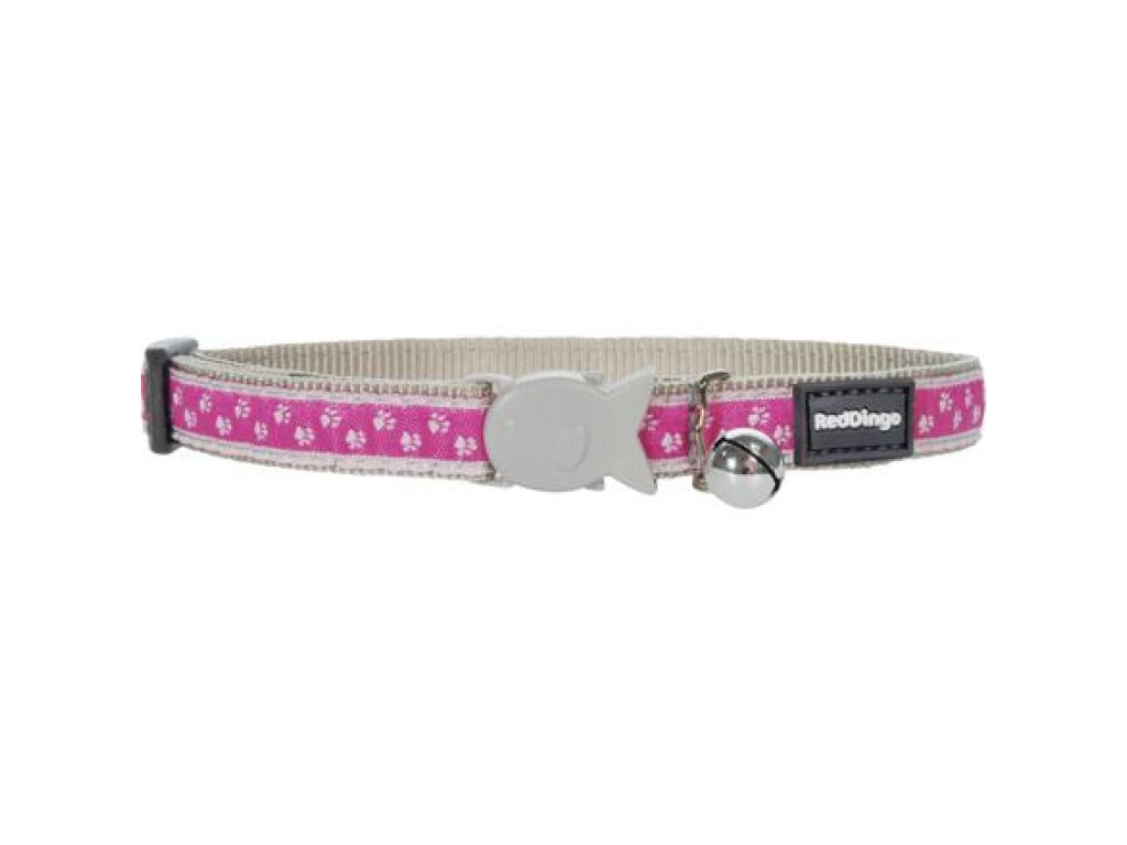 Cat Collar 12 mm x 20-32 cm – Pussy Prints