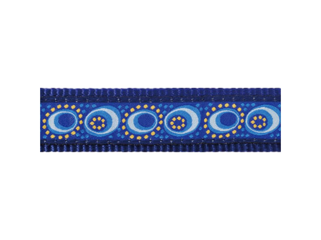 Obojek RD 25 mm x 41-63 cm - Cosmos Blue