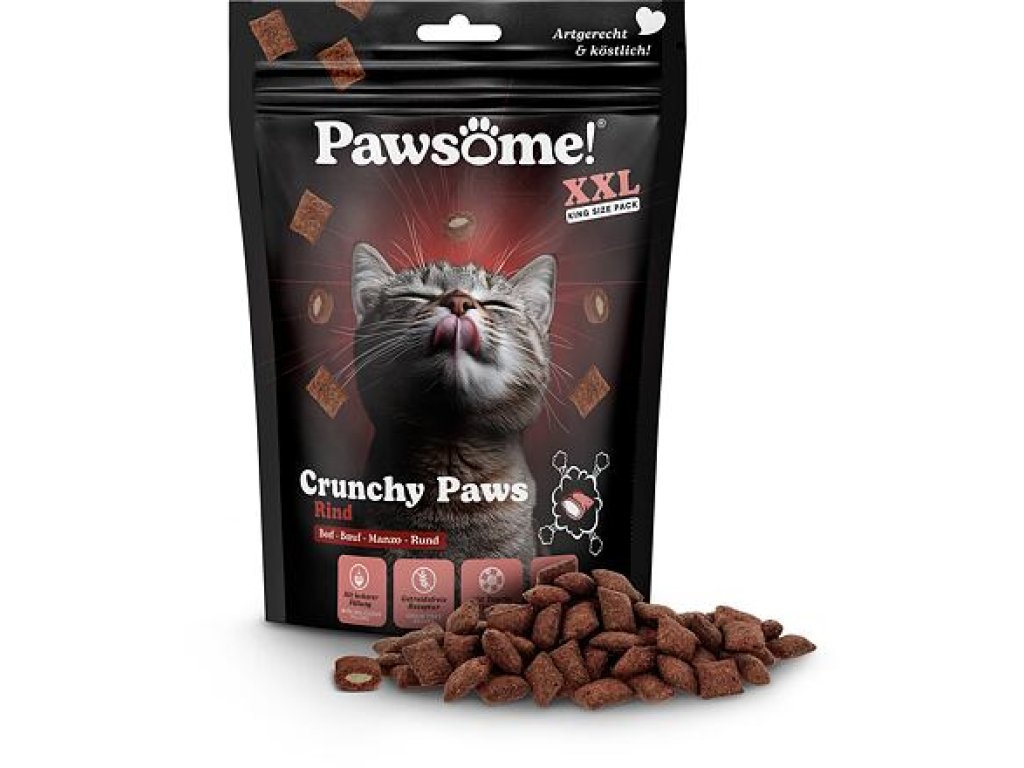Pawsome! Crunchy Paws Beef 150 g