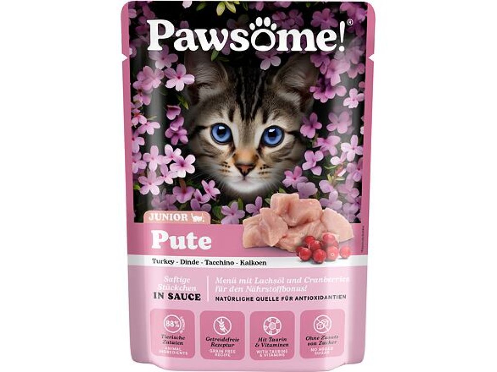 Pawsome! Junior s krůtím masem 85 g