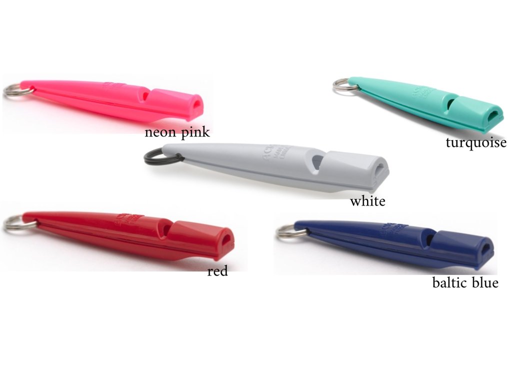 Dog Whistle Acme 211 1/2, various colors+ strap free.