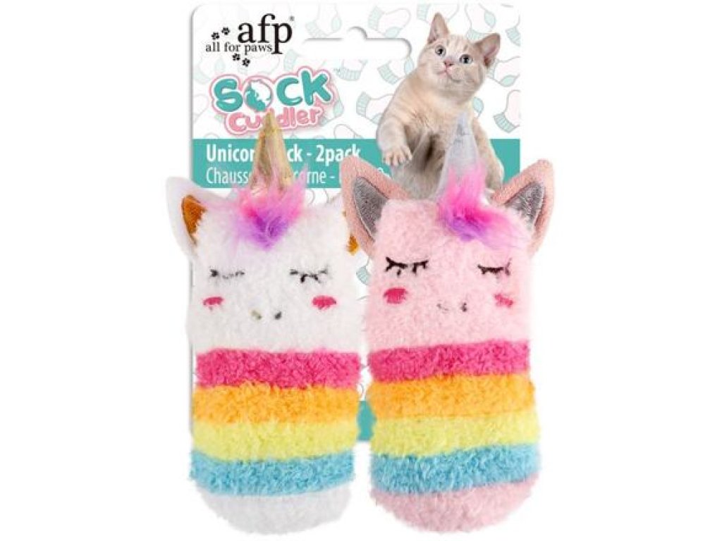 AFP Sock Cuddler Unicorns 2-pack