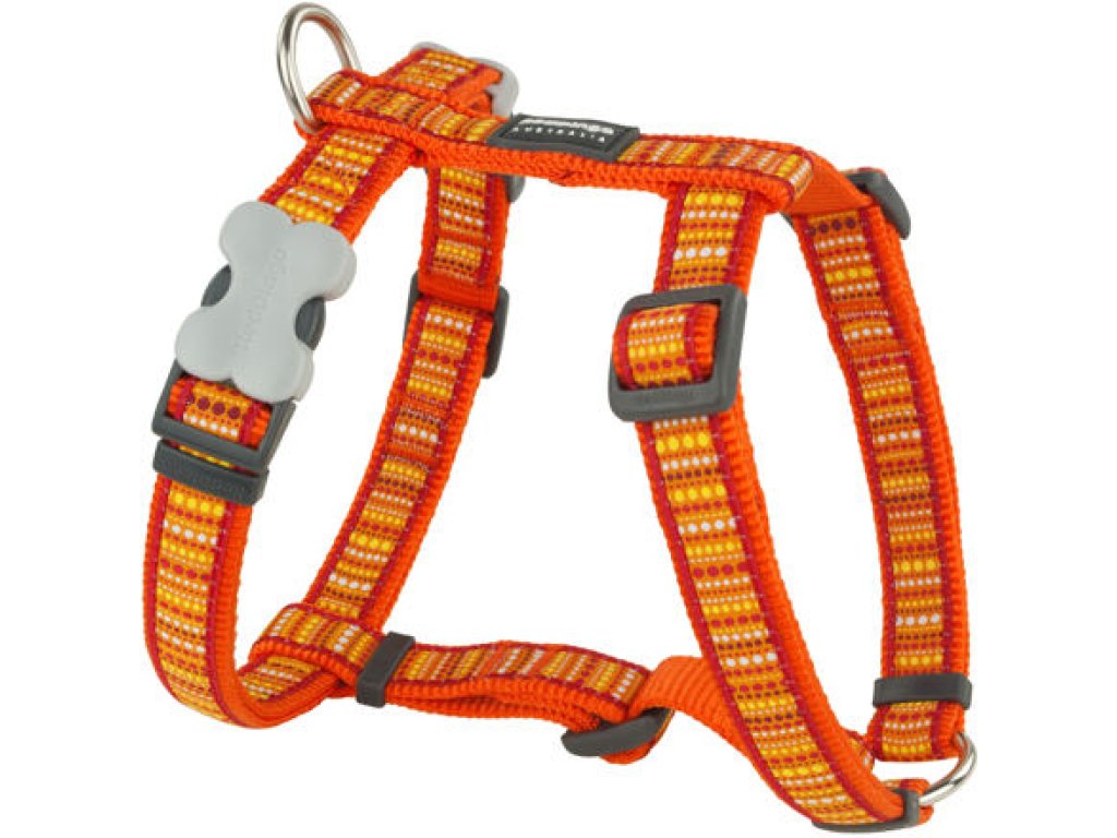 Postroj RD 12 mm x 30-44 cm - Lotzadotz Orange