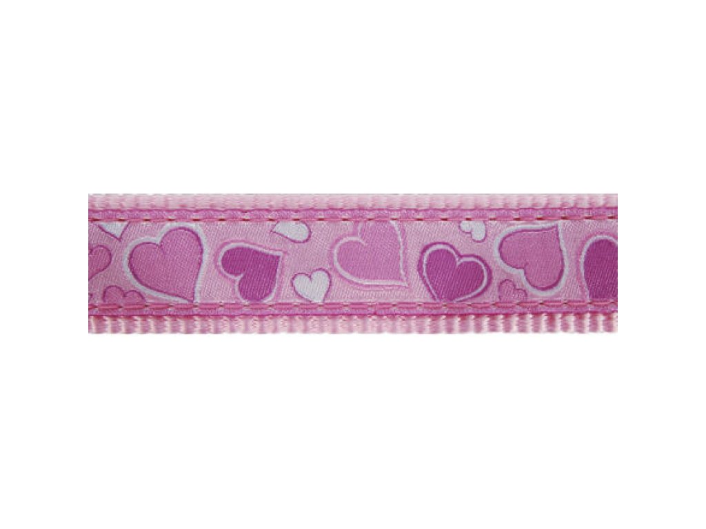 Postroj RD 15 mm x 36-54 cm - Breezy Love Pink