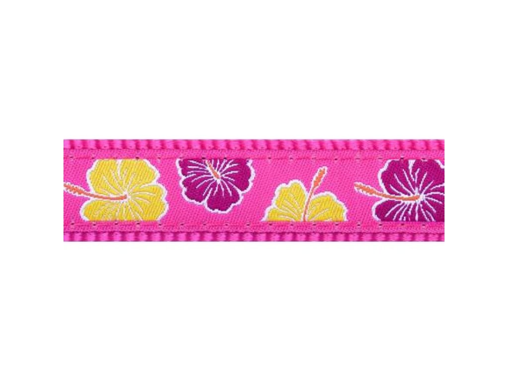 Postroj RD 15 mm x 36-54 cm - Hibiscus Hot Pink