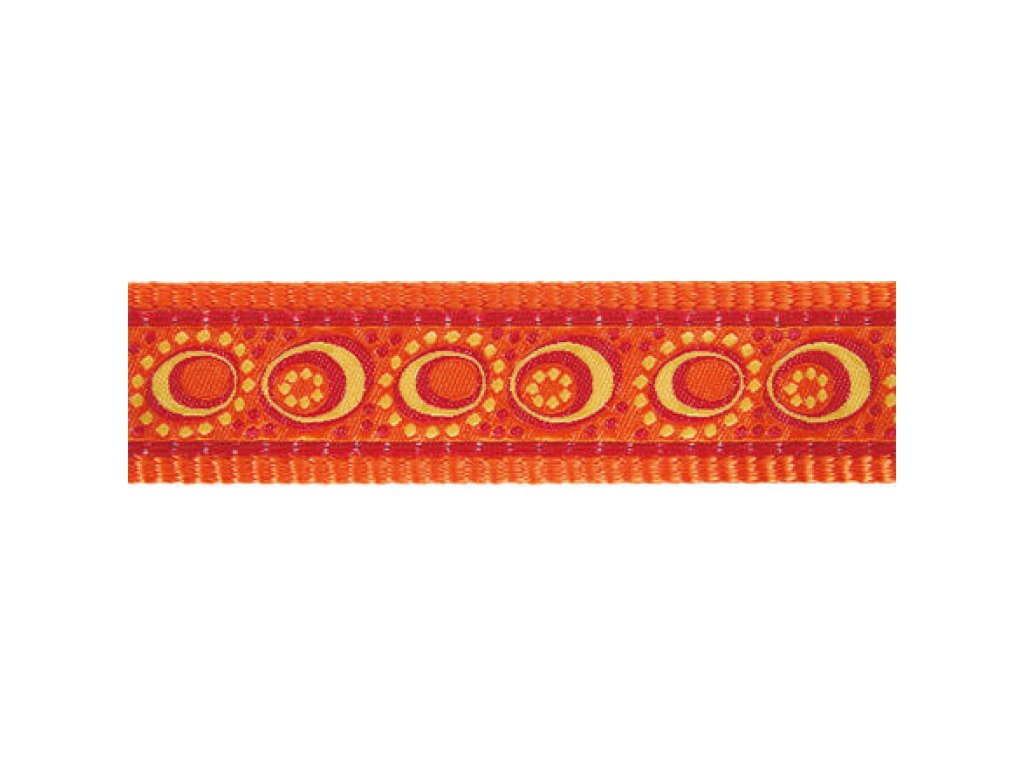 Postroj RD 25 mm x 71-113 cm - Cosmos Orange