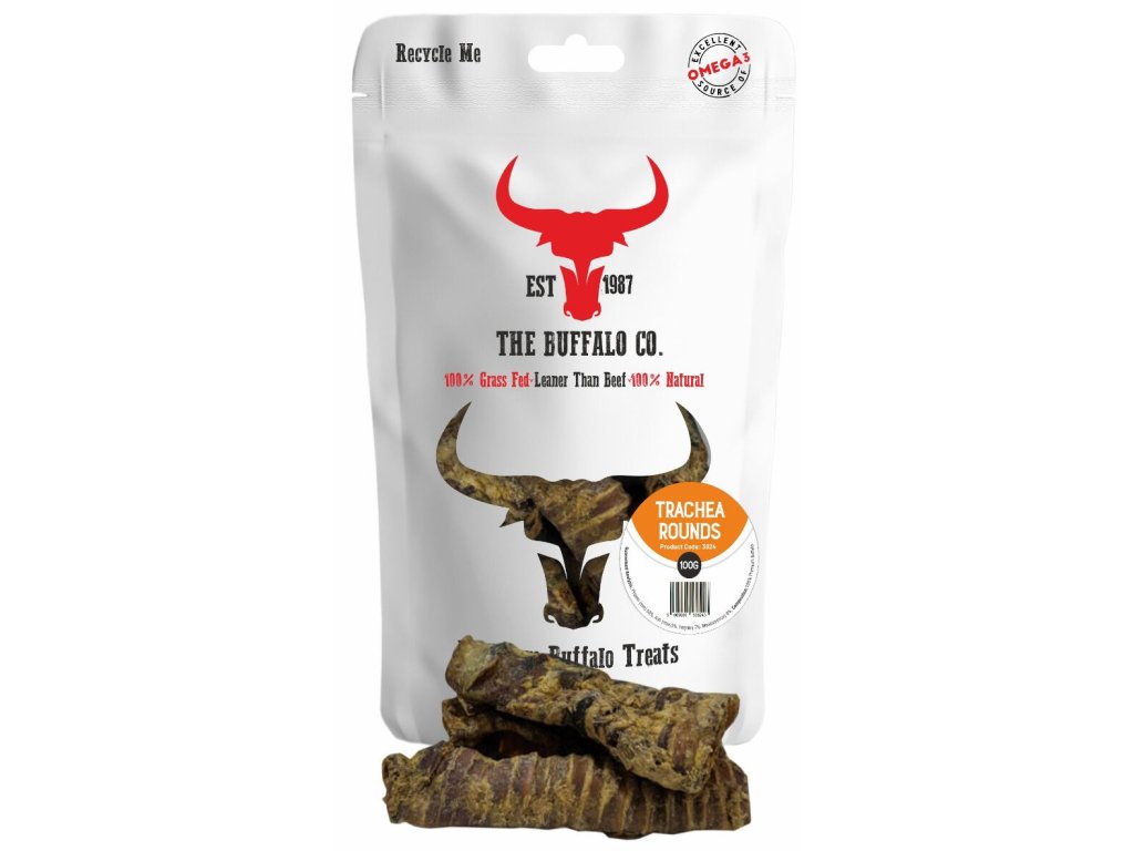 The Buffalo Co. Řezaný buvolí hrtan 100 g