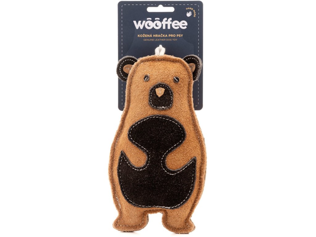 Wooffee kožená hračka Medvídek