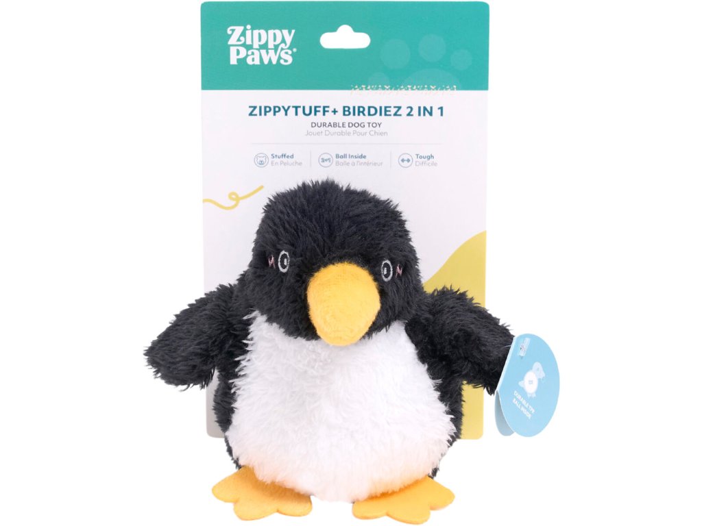 ZippyPaws ZippyTuff Birdiez 2v1 – Tučňák