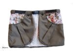 Bracco Trainingsrock / Kilt- verschiedene Größen, Khaki/Blumen 