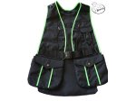 Bracco Dogsport Weste- Schwarz/Grün- verschiedene Größen