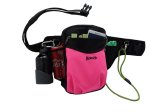 Bracco Trainingsgürtel Hund Multi, Schwarz/Rosa