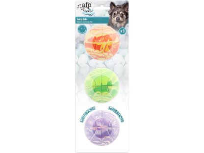 AFP Meta Ball Swirly Míčky 6 cm – 3 ks