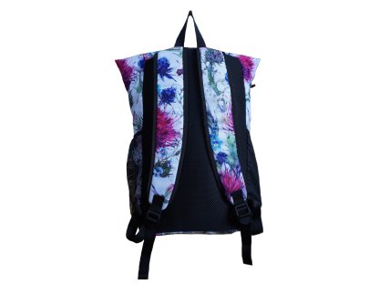 Bracco Backpack Active- white/ flowers 