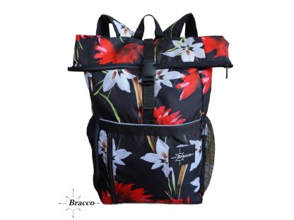 Bracco Backpack Active- black/ flowers