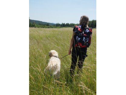 Bracco Backpack Active- black/ flowers