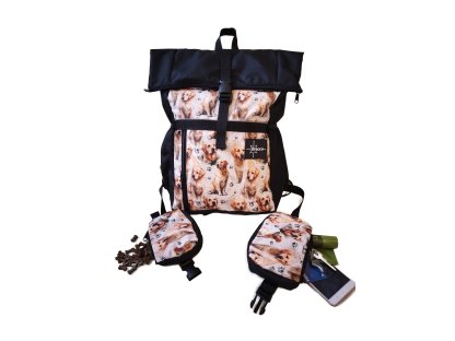 Bracco Rucksack UrbanTrail- Golden Retriever, verschiedene Größen und Varianten