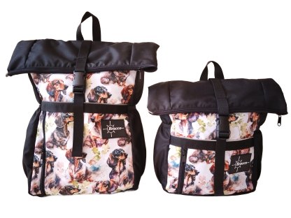 Bracco Rucksack UrbanTrail- Dachshund, verschiedene Größen und Varianten