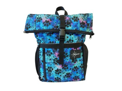 Bracco Rucksack UrbanTrail- Blau/ Pfoten, verschiedene Größen und Varianten