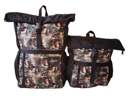 Bracco Rucksack UrbanTrail- German Shepherd, verschiedene Größen und Varianten