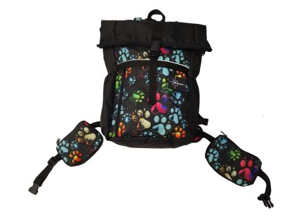 Bracco Rucksack UrbanTrail- Pfoten 2, verschiedene Größen und Varianten 2