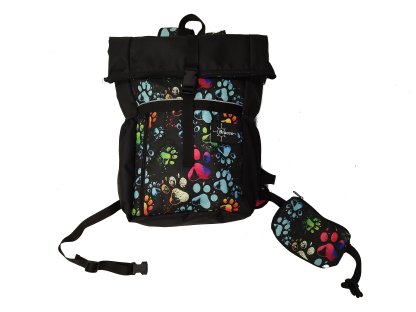 Bracco Rucksack UrbanTrail- Pfoten 2, verschiedene Größen und Varianten