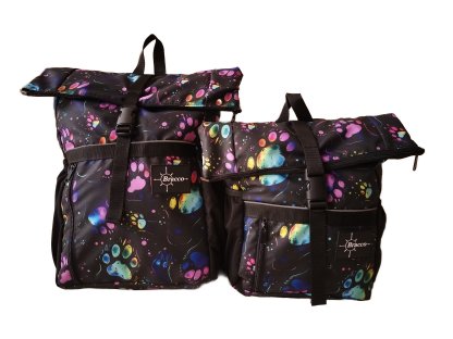 Bracco Rucksack UrbanTrail-  Pfoten 3, verschiedene Größen und Varianten