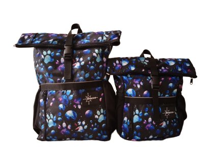 Bracco Rucksack UrbanTrail-  Pfoten 4, verschiedene Größen und Varianten