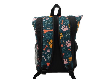 Bracco Rucksack Grün- Pfoten, verschiedene Größen und Varianten 2