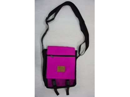 Bracco bag for training and other activities, size S, black/pink + logo