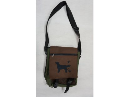 Bracco bag for training and other activities, size S, khaki/ brown - golden retriever