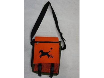 Bracco-Tasche für Training und andere Aktivitäten, Größe S, khaki/orange - labrador retriever