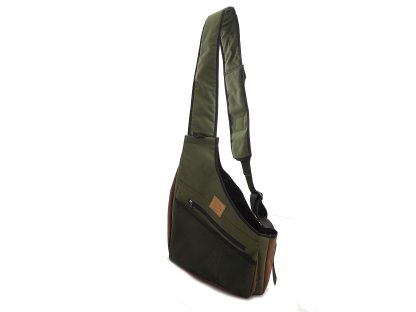 Bracco training bag Profi without zipper L, khaki/brown