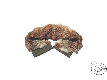 Bracco full fur three-part fillable dummy with rabbit fur – two sizes.