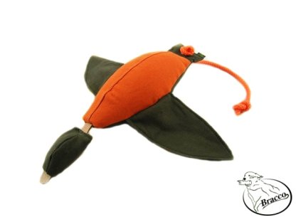 Bracco Duck Dummy Authentic 1000 g, khaki/oranž- 3 roky záruka