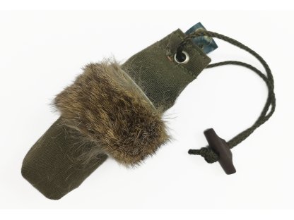 Bracco Dummy khaki s kožešinou, váhy 70 g, 80 g,  150 g, 250 g, 500 g, 1000 g, premium quality