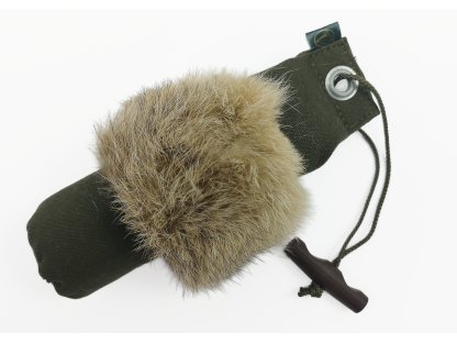 Bracco Dummy khaki s kožešinou, váhy 70 g, 80 g,  150 g, 250 g, 500 g, 1000 g, premium quality