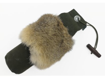 Bracco Dummy khaki s kožešinou, váhy 70 g, 80 g,  150 g, 250 g, 500 g, 1000 g, premium quality