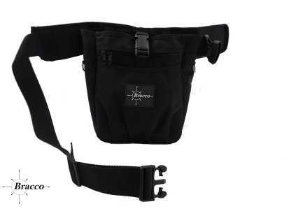 Bracco dog training belt Multi Open, black.