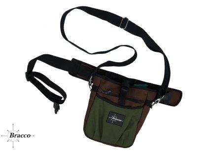 Bracco Trainingsgürtel Hund Multi Open, Khaki/Braun.