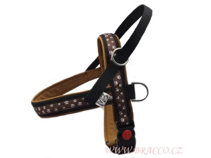 Bracco Norwegian harness, cognac - different sizes.