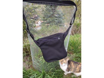 Bracco taštička na a výcvik a nebo na ven, černá/barevné tlapky